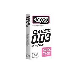 کاپوت کاندوم 30میکرون 12عددی